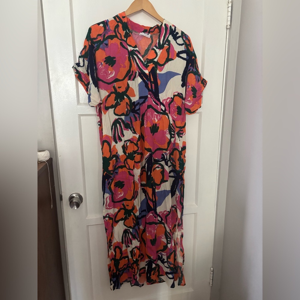 BEL KAZAN colorful kaftan